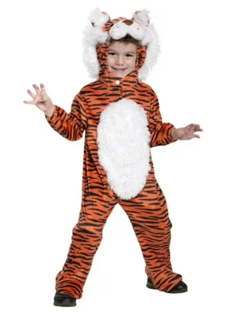 Striped Tiger Cub Halloween Costume - Toddler (3-4T)